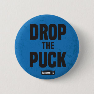 Badge Rond 5 Cm Lâchez le Hockey sur gazon