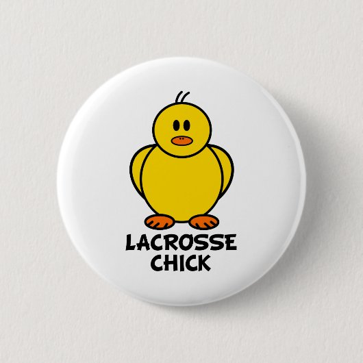 Badge Rond 5 Cm Lacrosse (Devant)