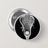 Badge Rond 5 Cm Lacrosse Team Gifts (Devant & derrière)