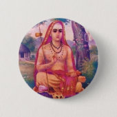 Badge Rond 5 Cm L'ADI Shankara (Devant)