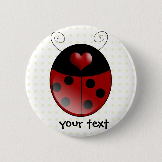 Badge Rond 5 Cm Ladybug Gifts (Devant)