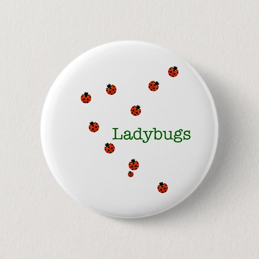Badge Rond 5 Cm Ladybugs (Devant)