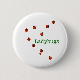 Badge Rond 5 Cm Ladybugs