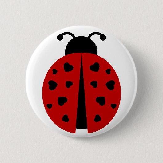 Badge Rond 5 Cm ladybugz. (Devant)