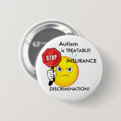 Badge Rond 5 Cm L'AI est bouton traitable (Devant & derrière)