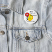 Badge Rond 5 Cm L'AI est bouton traitable (En situation)