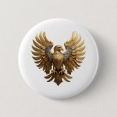 Badge Rond 5 Cm L'Aigle royal (Devant)