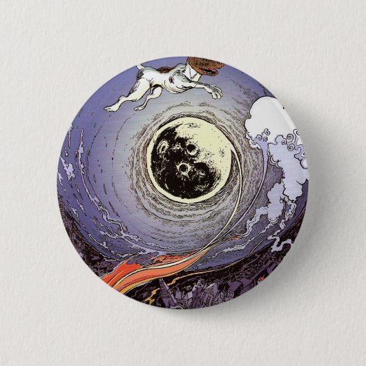 Badge Rond 5 Cm laika (Devant)