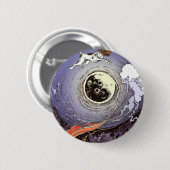 Badge Rond 5 Cm laika (Devant & derrière)