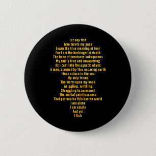 Badge Rond 5 Cm Laisser Drôle Un Poisson Qui Rencontrera Mon Regar