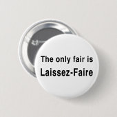 Badge Rond 5 Cm Laissez-faire (Devant & derrière)