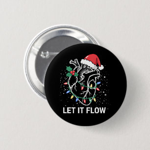 Badge Rond 5 Cm Laissez Faire Anatomie Cœur Infirmière Cardiaque C