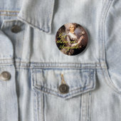 Badge Rond 5 Cm Laissez-les manger l'arugula (En situation)