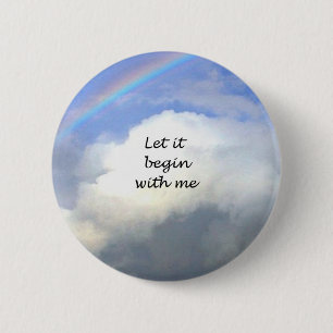 Badge Rond 5 Cm Laissez lui commencez par moi