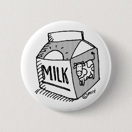 Badge Rond 5 Cm lait (Devant)