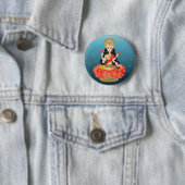 Badge Rond 5 Cm Lakshmi (En situation)