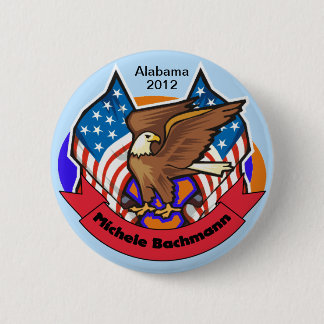 Badge Rond 5 Cm L'Alabama 2012 pour Michele Bachmann