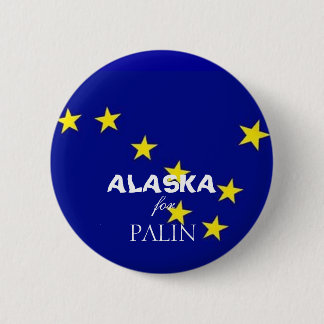 Badge Rond 5 Cm L'Alaska pour Palin