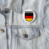 Badge Rond 5 Cm L'Allemagne (En situation)