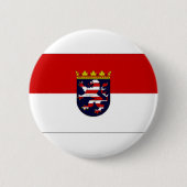 Badge Rond 5 Cm L'Allemagne Hesse (Devant)