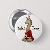 Badge Rond 5 Cm Lama de Dalai (Devant & derrière)