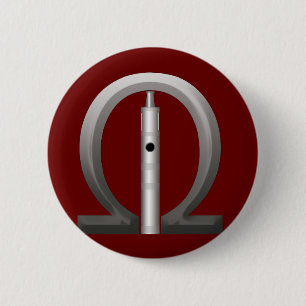 Badge Rond 5 Cm L'amant d'OHM