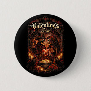 Badge Rond 5 Cm L'amour au-delà de la tombe