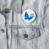 Badge Rond 5 Cm L'amour brûle (En situation)