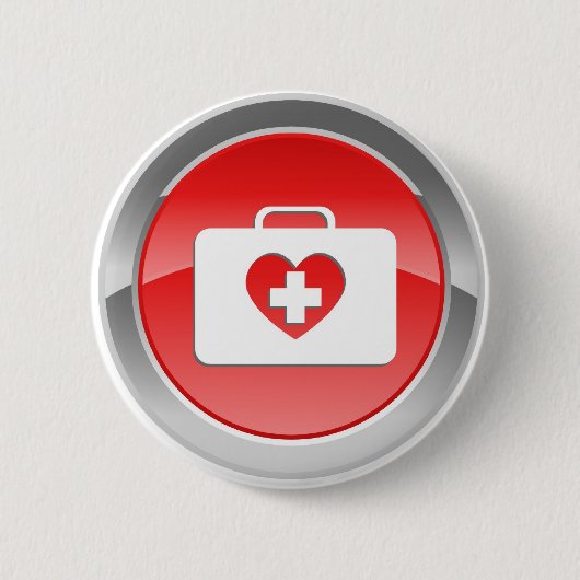 Badge Rond 5 Cm L'amour de poing facilite le bouton (Devant)