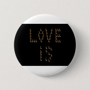 Badge Rond 5 Cm L'amour est