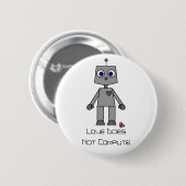 Badge Rond 5 Cm L'amour ne calcule pas le bouton (Devant & derrière)