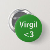 Badge Rond 5 Cm L'amour virgique (Devant & derrière)