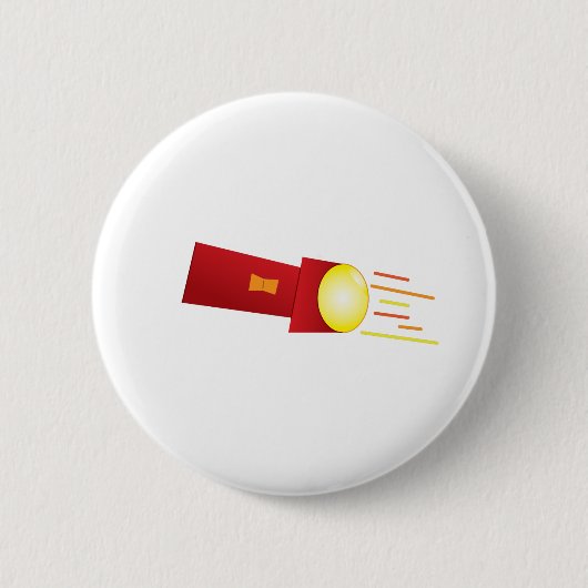 Badge Rond 5 Cm Lampe-torche (Devant)