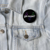 Badge Rond 5 Cm L'amusement a obtenu Mozart (En situation)