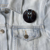 Badge Rond 5 Cm L'ange arc Uriel (En situation)