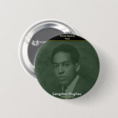 Badge Rond 5 Cm Langston Hughes (Devant & derrière)