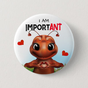 Badge Rond 5 Cm Langue des signes