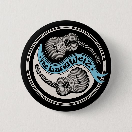 Badge Rond 5 Cm LangWelZ Yin Yang (Devant)