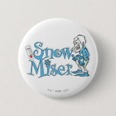 Badge Rond 5 Cm L'ANNÉE SANS SANTA CLAUS™ | Snow Miser (Devant)