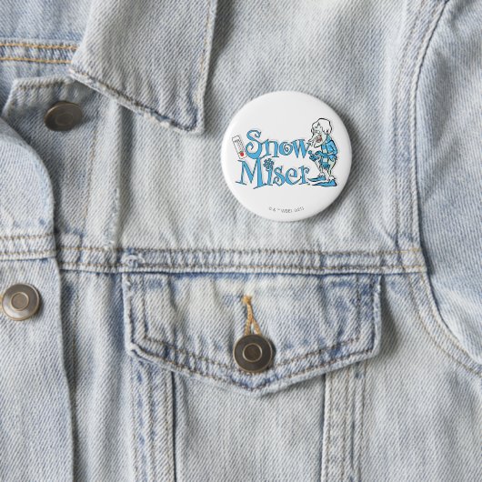 Badge Rond 5 Cm L'ANNÉE SANS SANTA CLAUS™ | Snow Miser (En situation)