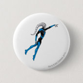 Badge Rond 5 Cm Lanterne bleue 10 (Devant)