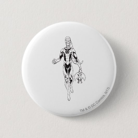 Badge Rond 5 Cm Lanterne bleue 6 (Devant)