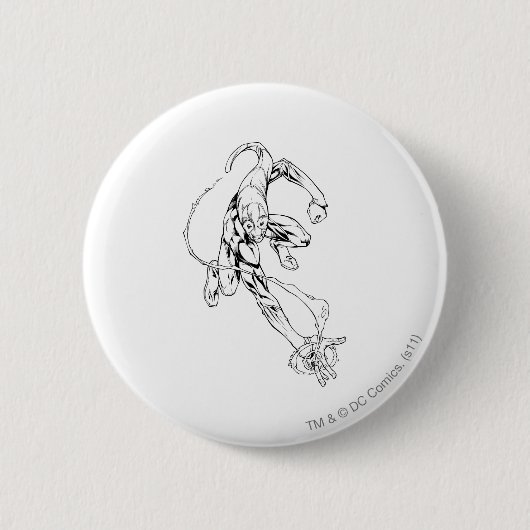 Badge Rond 5 Cm Lanterne bleue 9 (Devant)