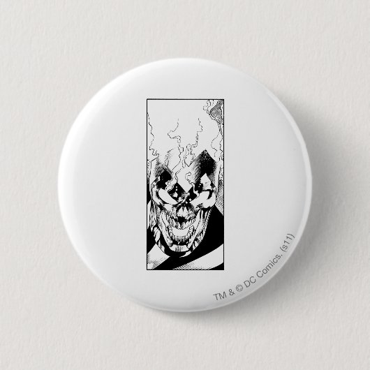 Badge Rond 5 Cm Lanterne noire (Devant)