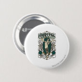 Badge Rond 5 Cm Lanterne verte - affiche "courageuse" (Devant & derrière)