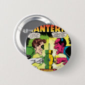 Badge Rond 5 Cm Lanterne verte contre Sinestro (Devant & derrière)