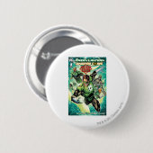 Badge Rond 5 Cm Lanterne verte - dossiers et couverture secrets (Devant & derrière)