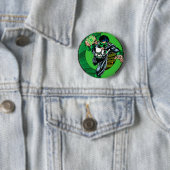 Badge Rond 5 Cm Lanterne verte - elle toute commence ici (En situation)