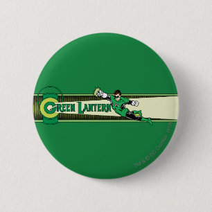 Badge Rond 5 Cm Lanterne verte et logo