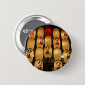 Badge Rond 5 Cm lanternes japonaise (Devant & derrière)